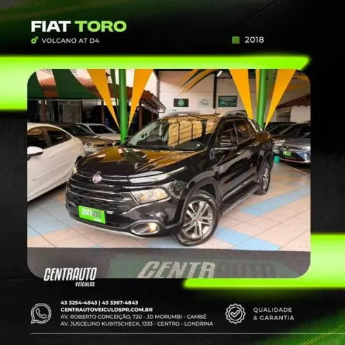 Fiat Toro Volcano 2.0 16V 4X4 TB Diesel Aut. 2018