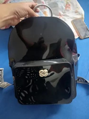 Bolsa Mochila petite jolie preta
