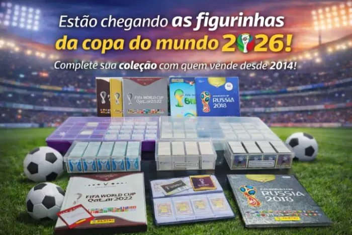 Figurinhas copa do mundo 2026