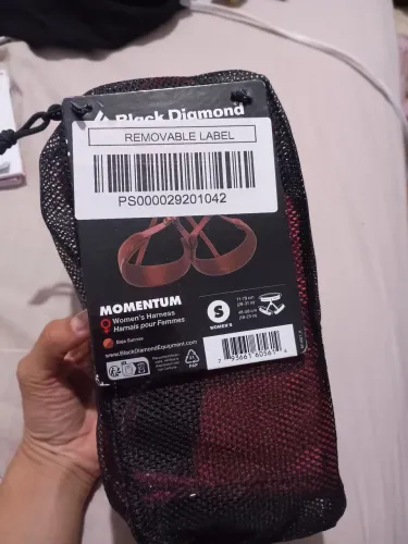 Cadeirinha Escalada Momentum Feminina - tamanho P - Black Diamond