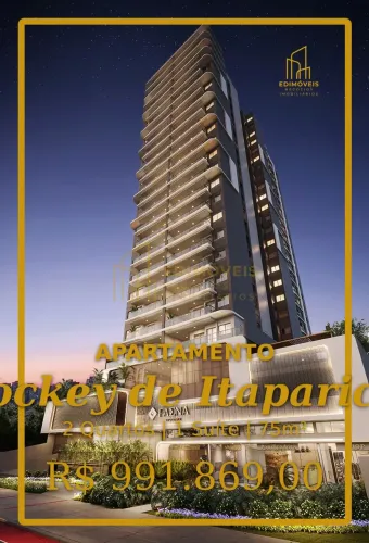 Pronto para morar no Jockey de Itaparica  Apartamento com 2 Vagas!