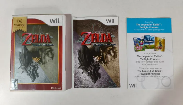 Jogo The Legend of Zelda: Twilight Princess Nintendo Wii
