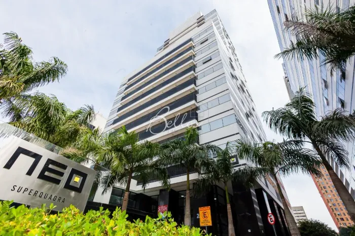 Aluguel - Studio Mobiliado - Edifício Neo Residence - Centro Cívico - BELLOS IMÓVEIS
