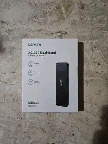 Adaptador Wifi Ugreen AC1300 Dual-Band - Novo