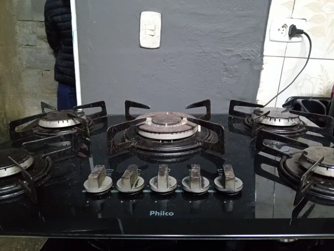 Fogão Cooktop 5 bocas