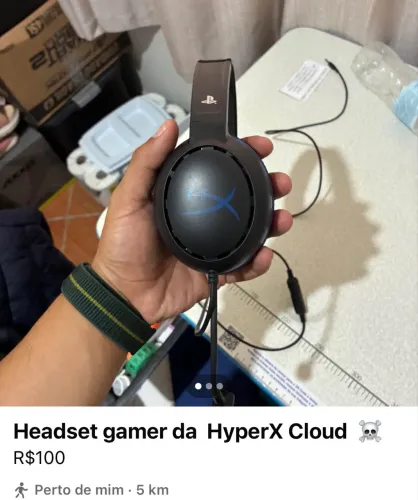 Headset gamer da HyperXcloud?