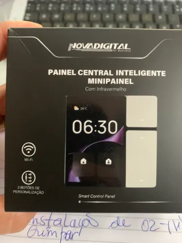 Painel central inteligente mijipainel com infravermelho ( nova digital )