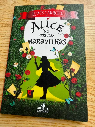 Alice no País das Maravilhas - Lewis Carroll (Excelente Estado)