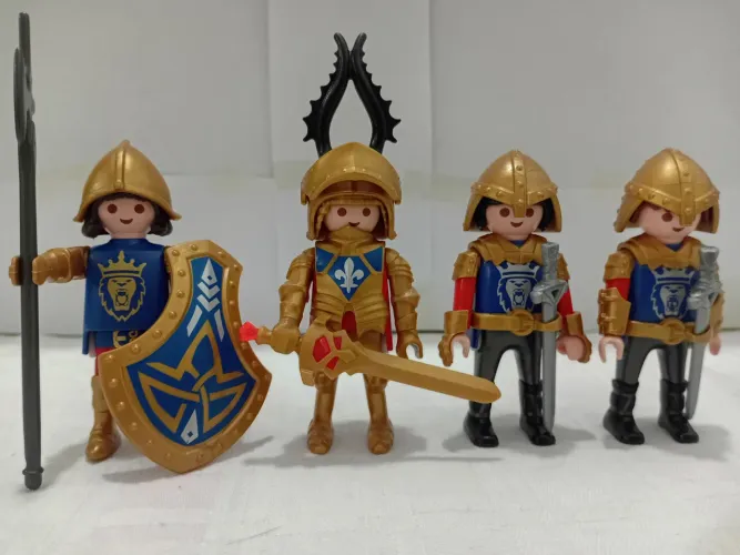 Playmobil Tropa dos Cavaleiros King's Lion