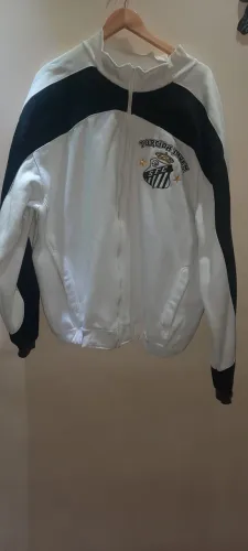 moleton grosso original torcida jovem santos fc tamanho eg
