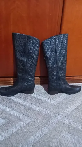 Bota de couro 