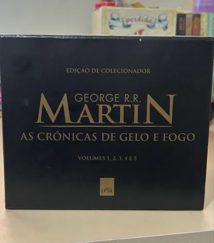 Box de as crônicas de gelo e fogo 