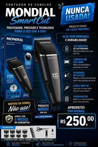 Máquina de cortar cabelo