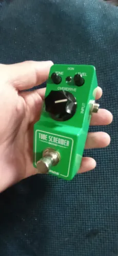 Pedal Ibanez tube screamer mini japonês