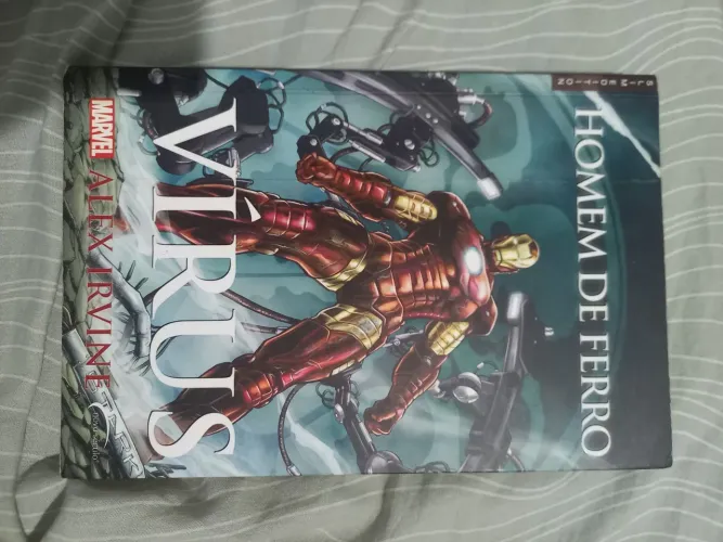 Livro homem de ferro vírus