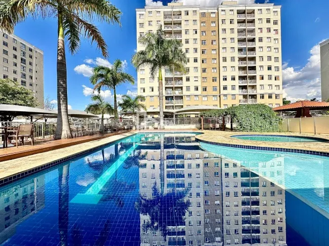 Apartamento à Venda no Bairro Santa Mônica, 2 Quartos, 1 Suíte, Planejados, 1 Vaga e Lazer