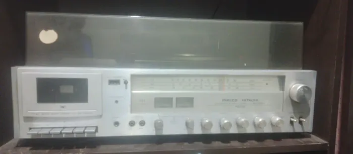 Toca disco 3x1 Philco Hitachi PCS 30