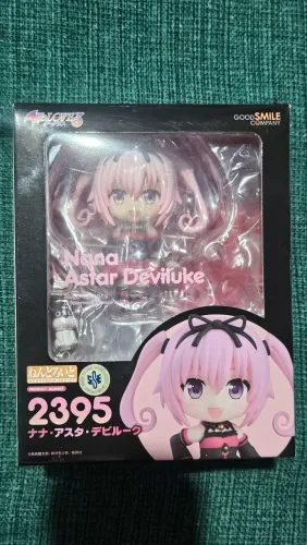 Nendoroid Nana Astar Deviluke To Love Ru (semi nova) action figure anime- detalhe na caixa