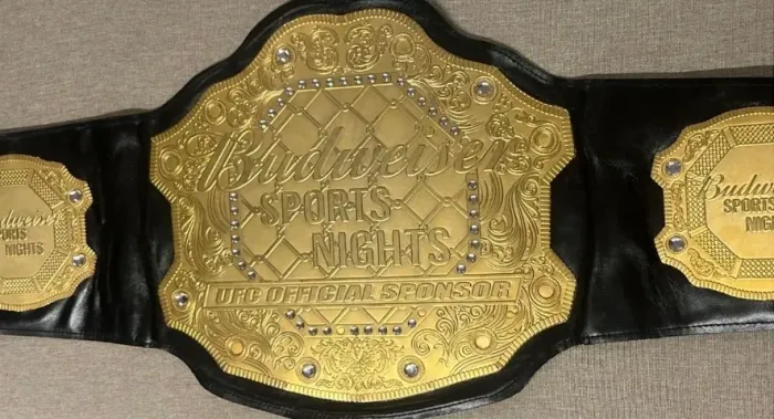 Cinturão Budweiser sports night - UFC