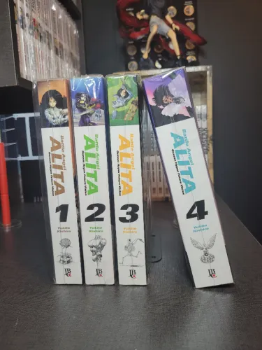 Coleção completa mangás Alita - 1 a 4
