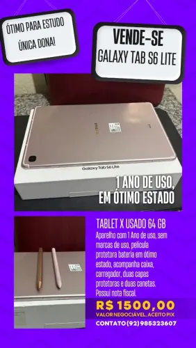 SAMSUNG GALAXY TAB S6 LITE