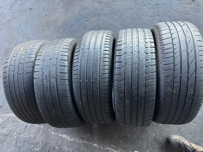 Pneus medida 205/55R16 diversas marcas com 70% vida útil Unidade