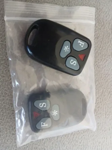 Par Controle para alarme sistec