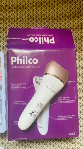 Depilador Philco PDP01R Aqua Deluxe 5 em 1 Sem Fio Bivolt