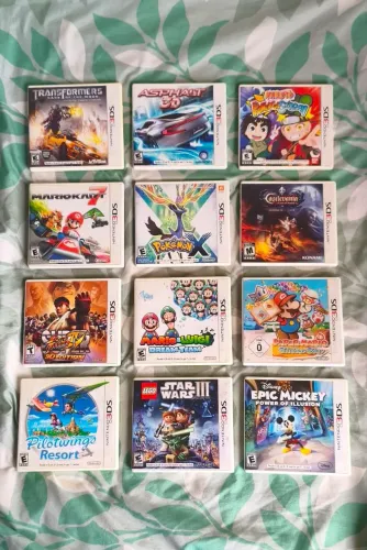 Jogos Nintendo 3ds e ds (valores na descrição)