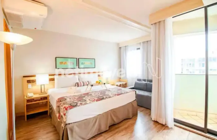 SHN Q 5, LETS IDEA, flat com 32m²;, fora do pool, mobiliado, andar alto, R$ 430.000,00
