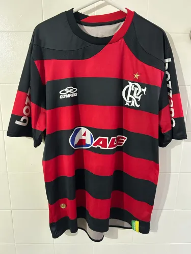 Camisa Flamengo Olympikus 2009 - Ano do Hexa, número 10 do Adriano Imperador