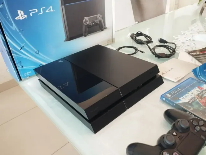 Ps4 Playstation 4 Fat Loja Física Garantia Parcelo Pego ps4 ps3 Xbox one Nintendo PSVita