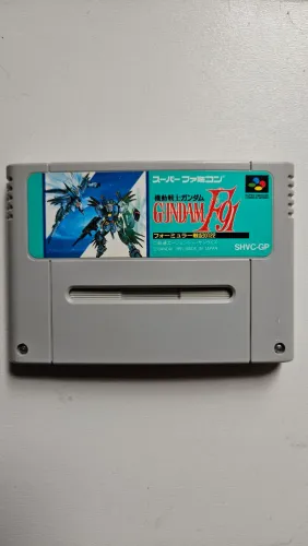 Jogo Super Famicom Kidou Senshi Gundam F91: Formula Senki 0122 original jp