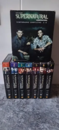 Lote 7 temporadas original da Série Sobrenatural 