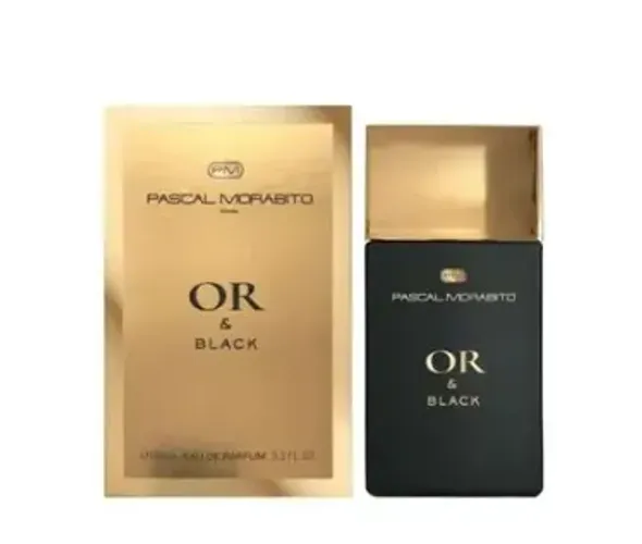 Perfume Árabe Pascal Or & Black Masculino - 100ml | Sofisticado, Intenso e Elegante
