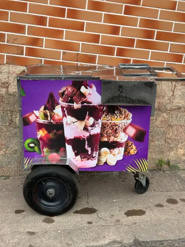 Carrinho de Açaí Completo - Pronto pra Trabalhar!