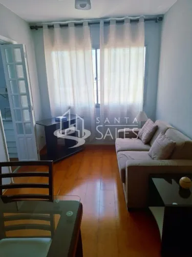 Apartamento para locação no Campo Belo, São Paulo-SP: 1 quarto, 1 banheiro, 1 vaga de gara