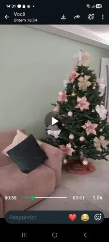 Vendo arvore de natal de 1,80m sem decoração.