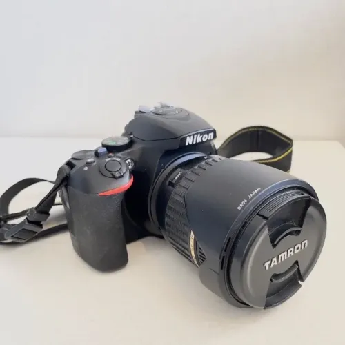 Nikon D5600 Dslr Com Lente Tamron 17-50mm 2.8 Super Nova