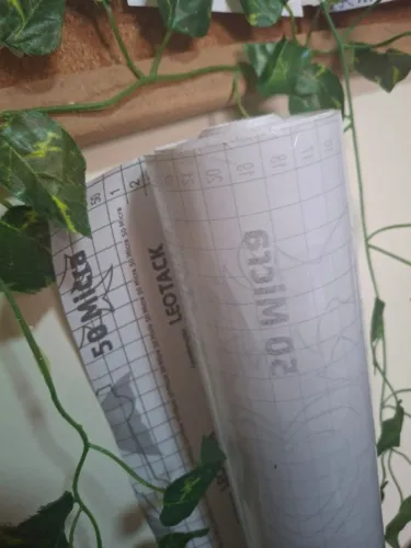 papel adesivo transparente