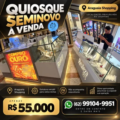 Loja Quiosque de Joias - Shoppping