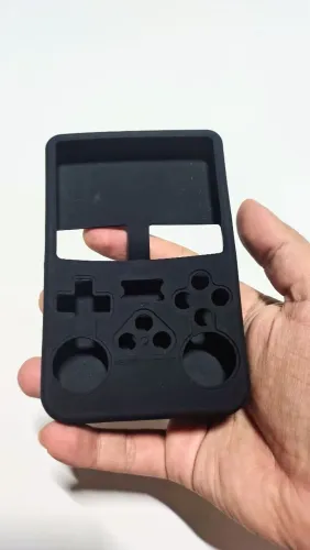 capa silicone - r36s - cor preta