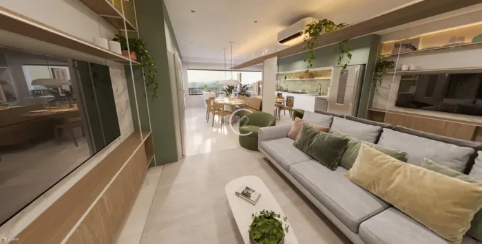 Apartamento na planta com 2 quartos à venda, 71 m² por R$ 1.050.000 - Vila Adyana - São Jo