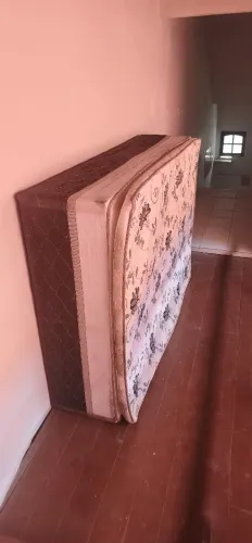 Cama box + colchão