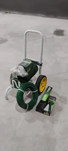 Máquina de pintura arlese semi nova nalber usada uma vez