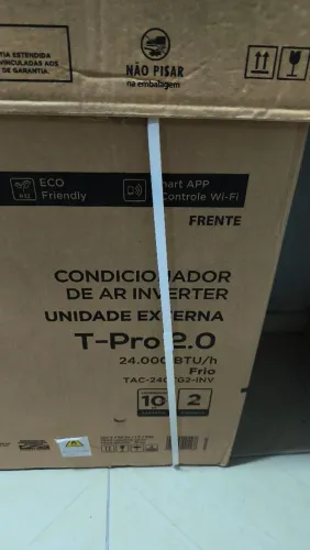 Ar condicionado 24 BTUs novo na caixa TCL