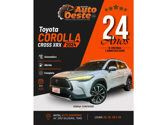 Toyota Corolla Cross XRX 1.8 16V Aut.(híbrido) 2024