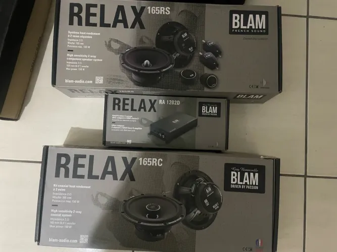 Kit Full BLAM 2vias Coaxial Amplificador