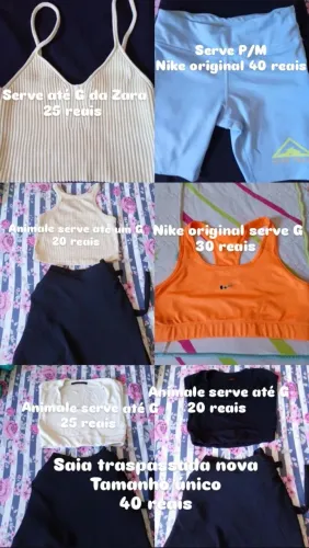 Vendo roupas de marca 