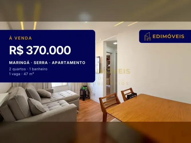 Apartamento 2 quartos em condomínio Maringá, ideal para quem busca conforto